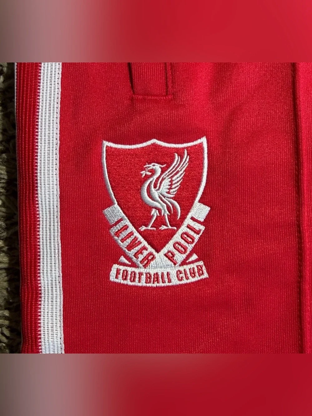 Adidas Originals Liverpool FC Track Pants Pure Ruby Red / White Men’s XL JZ0139